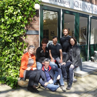 Teamfoto Steenhouwerij Joh. Jansen & Zn Utrecht