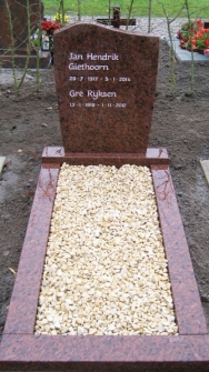 Grafsteen Bruin Graniet